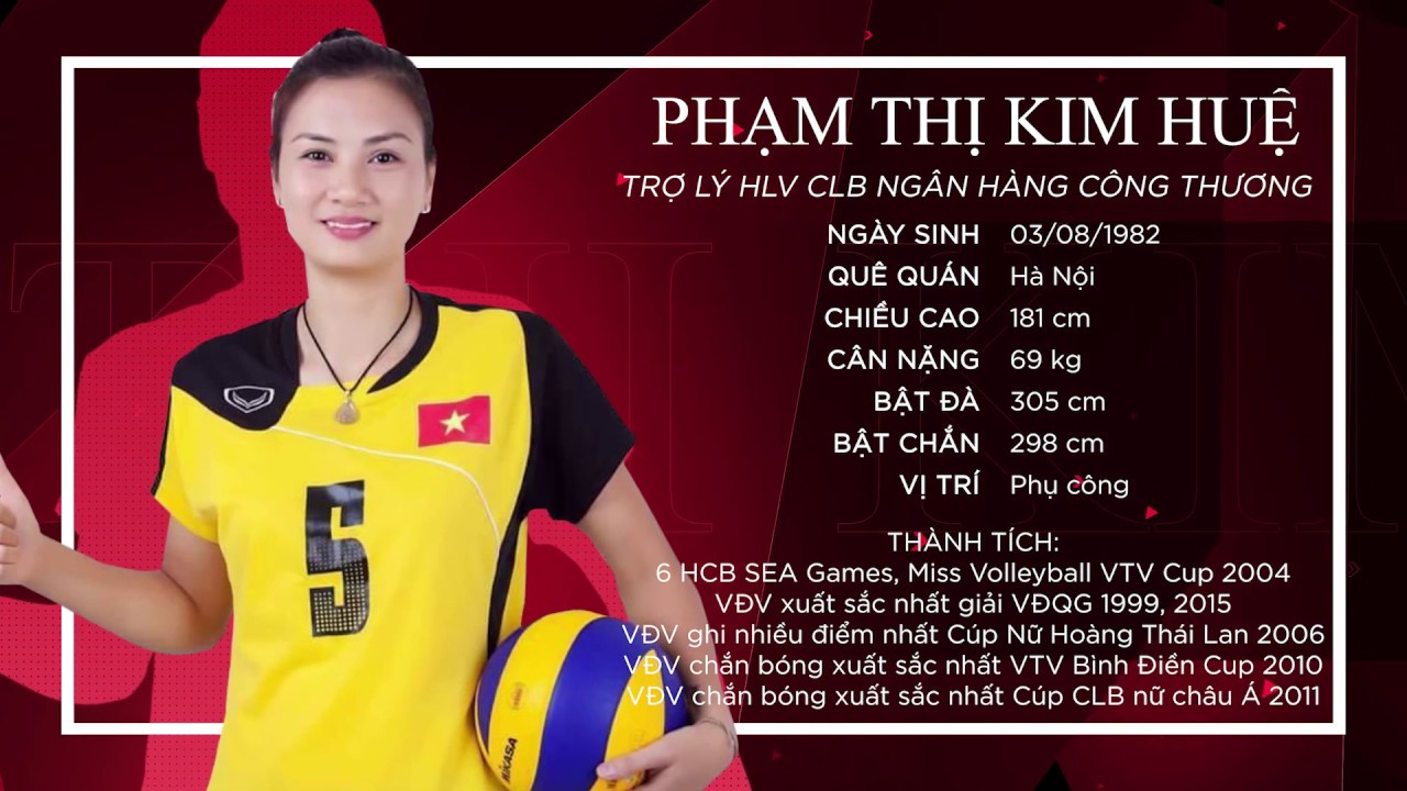 [Chân dung VĐV] Phạm Thị Kim Huệ: Huyền thoại bóng chuyền Việt Nam