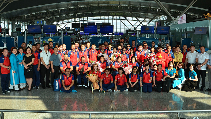 Đội tuyển điền kinh và đoàn Việt Nam sang Campuchia chinh phục ASEAN PARA Games 2023 Đội tuyển điền kinh và đoàn Việt Nam sang Campuchia chinh phục ASEAN PARA Games 2023